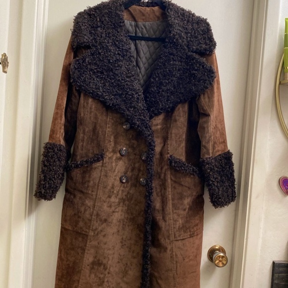 1970s Vintage - Penny Lane Style Coat - Forecaster of Boston - USA Union Made